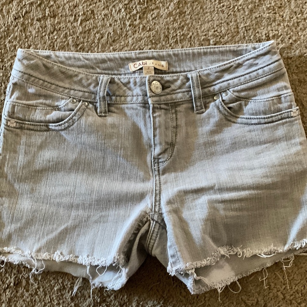 Cabi Jean shorts
